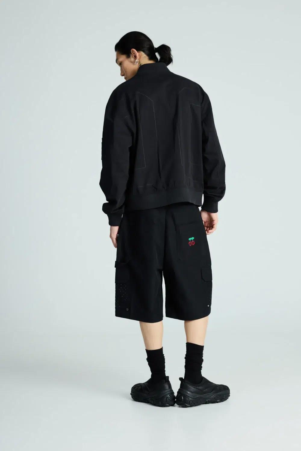 rhinestone bomber 