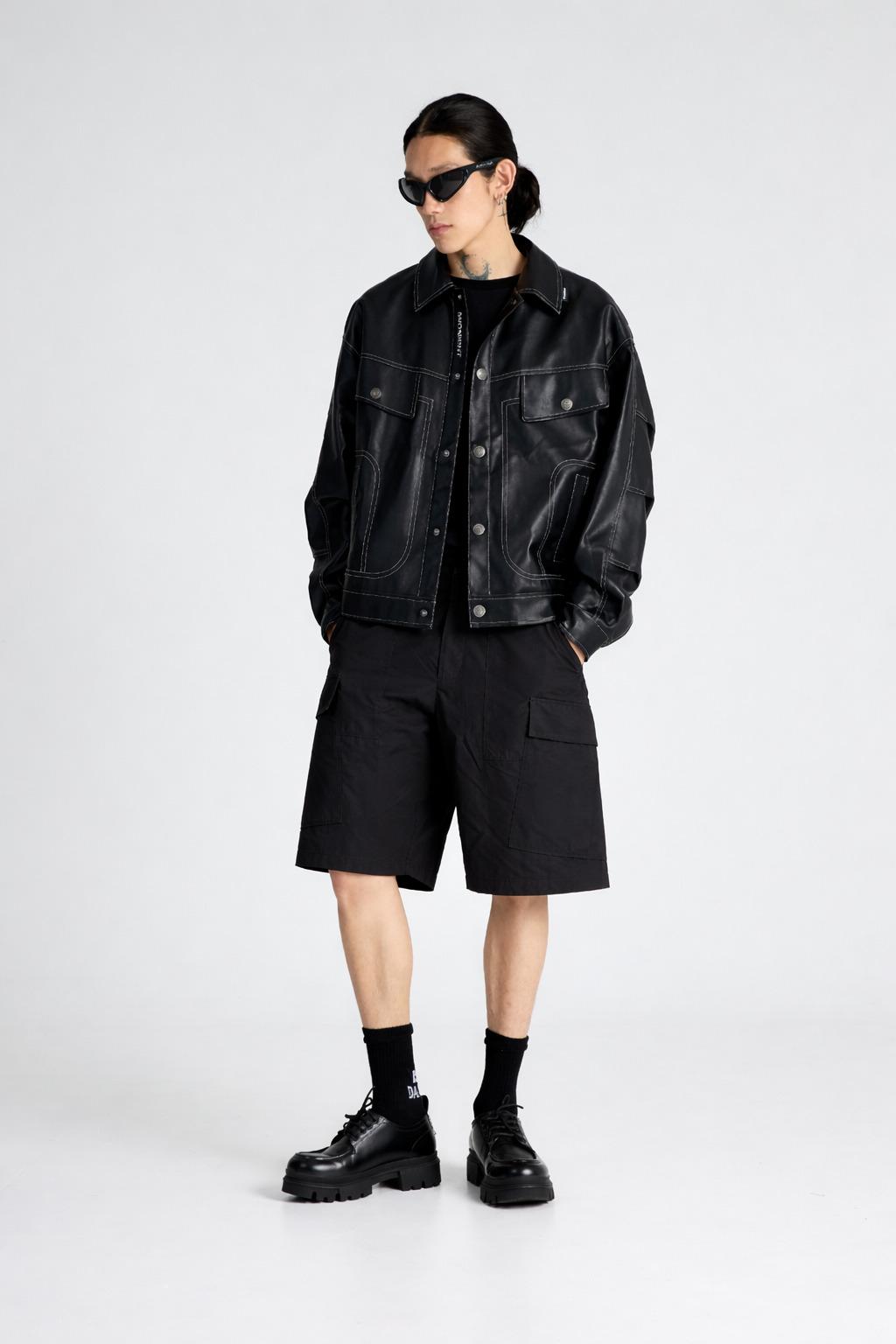 embossed short 